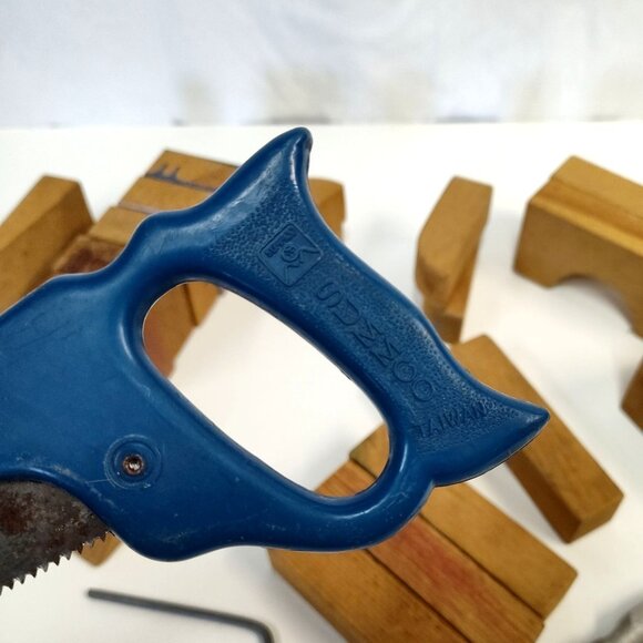 Playskool Wooden Building Blocks SUMMCO / KING TOY Tools Good Starter Collection - Picture 3 of 10